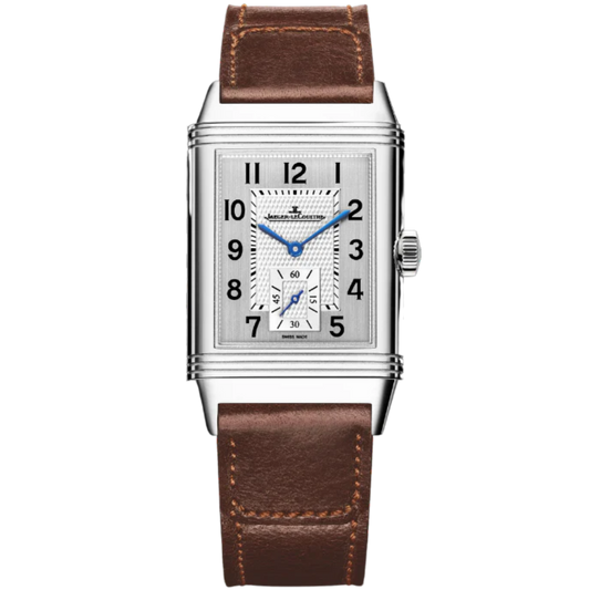 REVERSO CLASSIC MONOFACE SMALL SECONDS 46 MM STAINLESS STEEL WITH SILVER GREY DIAL