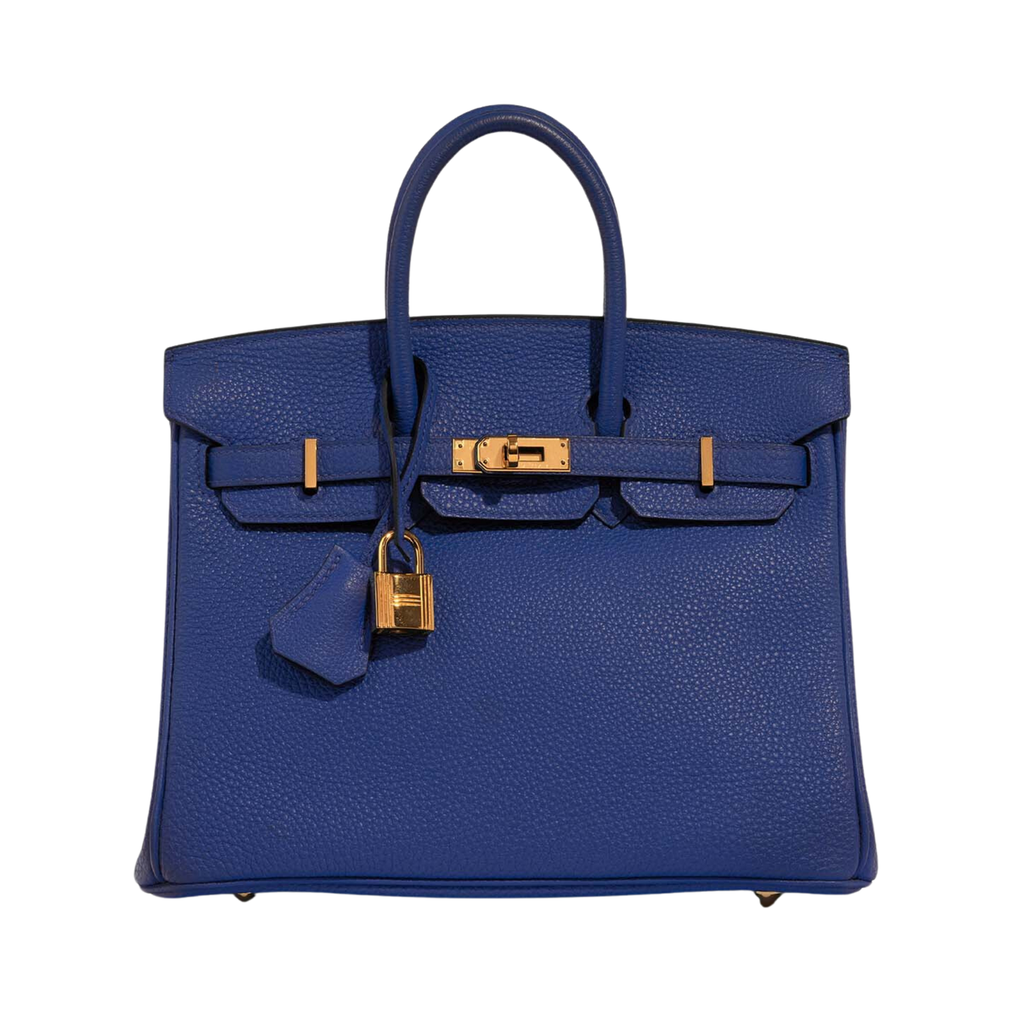 Hermes Birkin 25 Blue Electrique Togo Leather