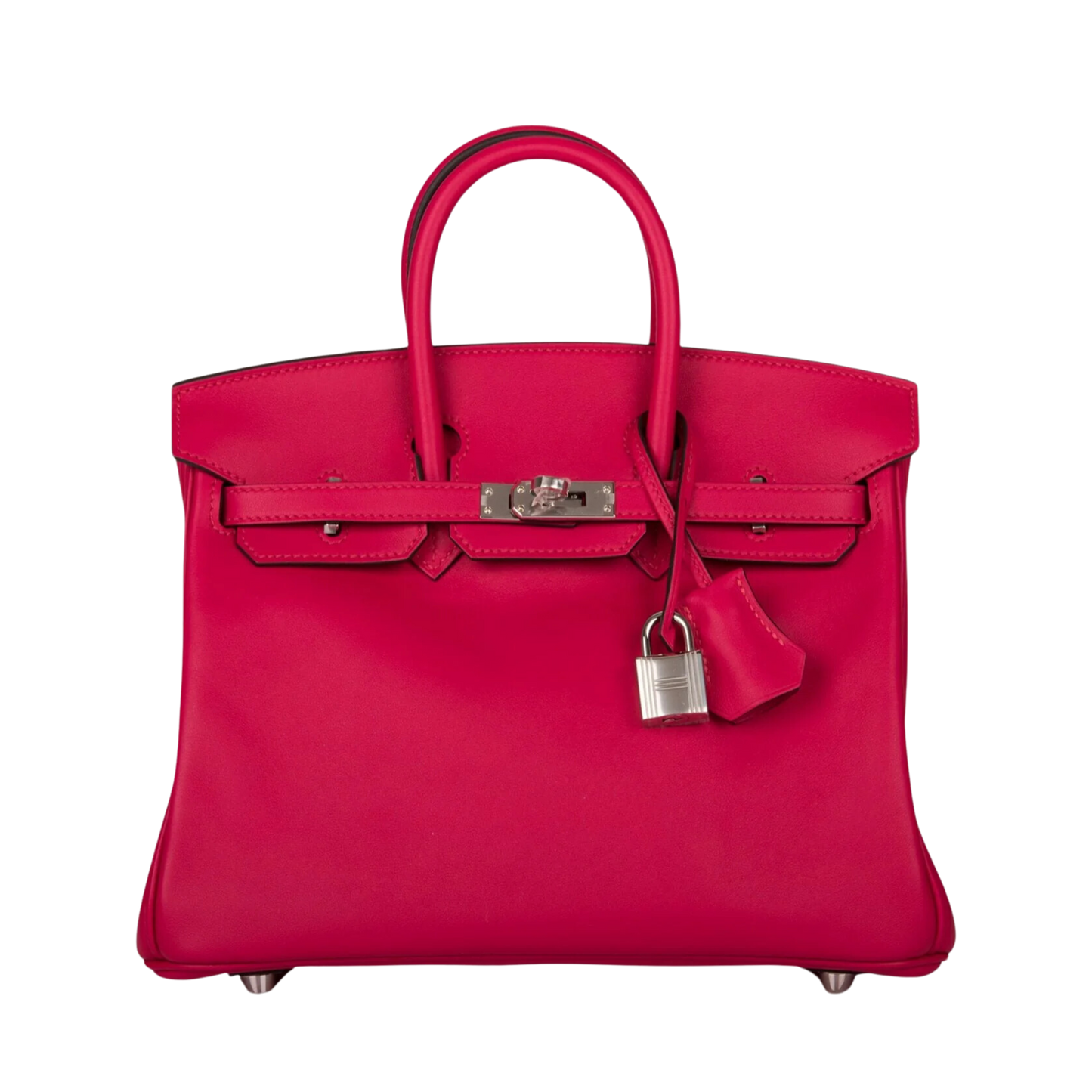 Hermes Birkin 25 Framboise Swift Leather
