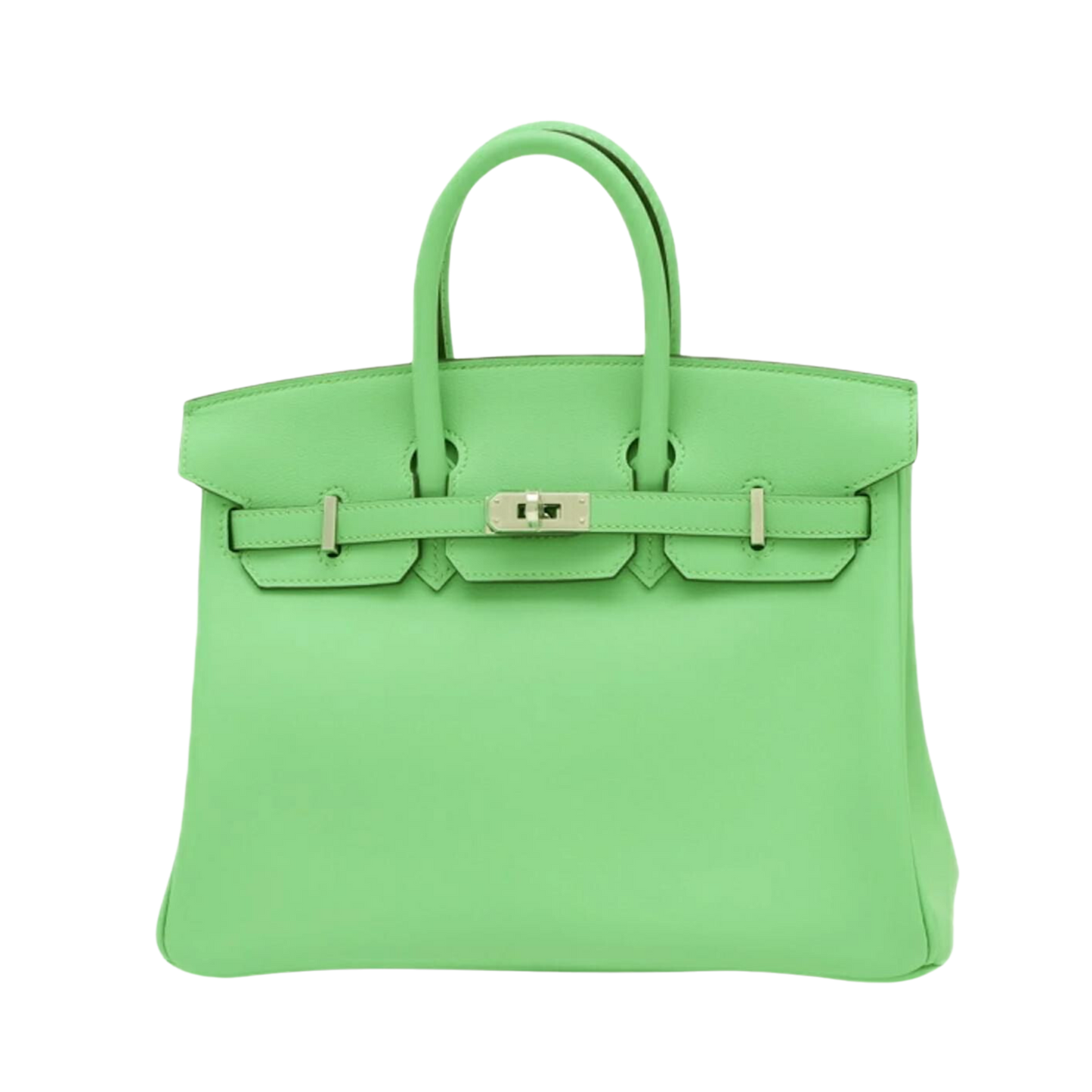 Hermes Birkin 25 Vert Comic Swift Leather