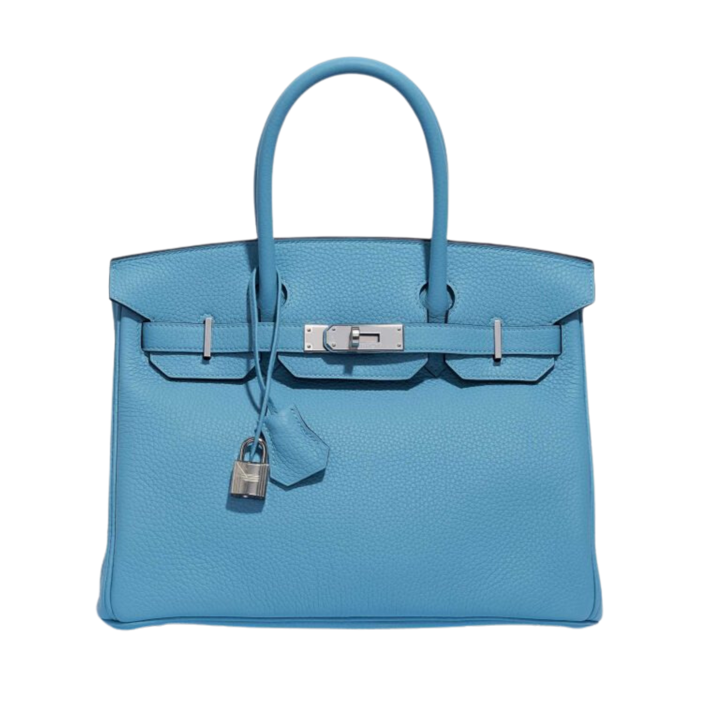 Hermes Birkin 30 Blue du Nord Clemence Leather