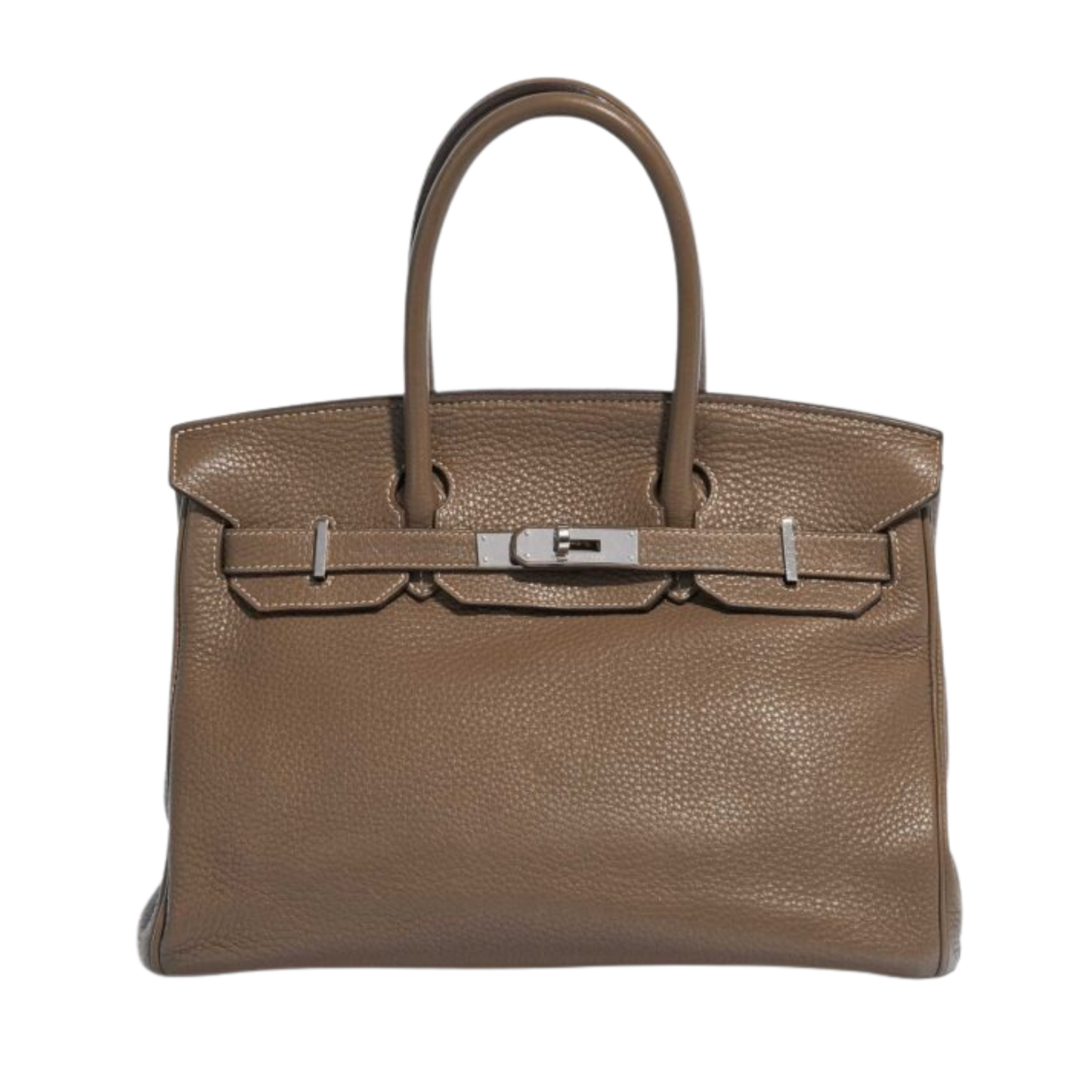 Hermes Birkin 30 Etoupe Clemence Leather