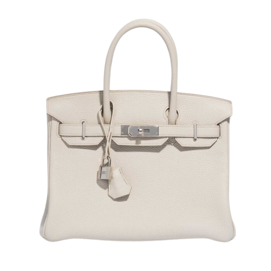 Hermes Birkin 30 Beton Clemence Leather