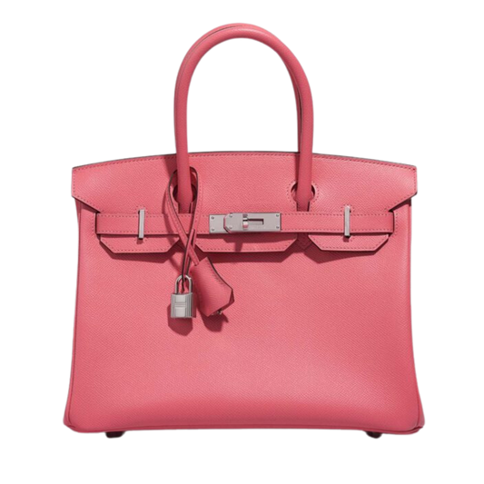 Hermes Birkin 30 Rose Azalee Epsom Leather