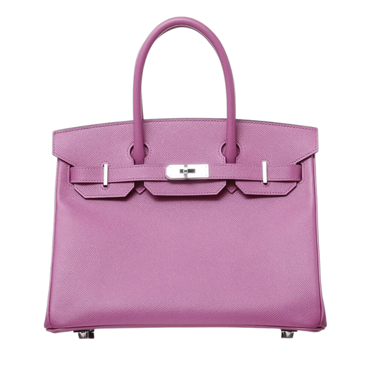 Hermes Birkin 30 Rose Porpre Epsom Leather