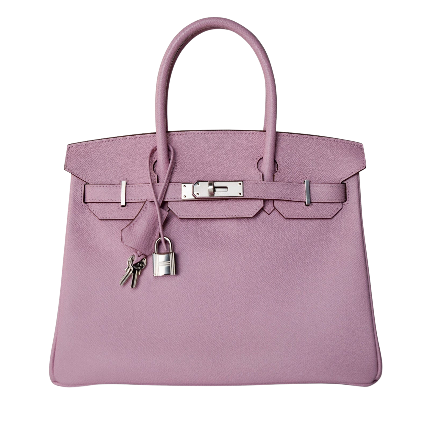 Hermes Birkin 30 Mauve Sylvestre Epsom Leather