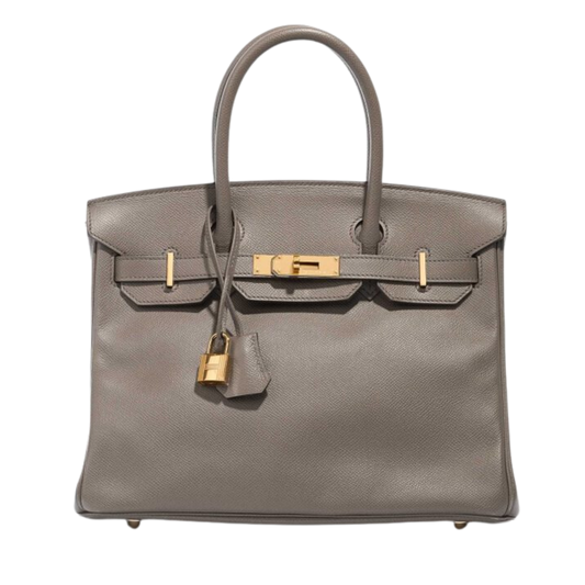 Hermes Birkin 30 Etain Epsom Leather