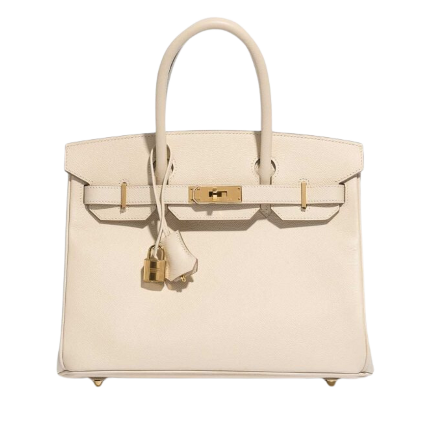 Hermes Birkin 30 Craie Epsom Leather