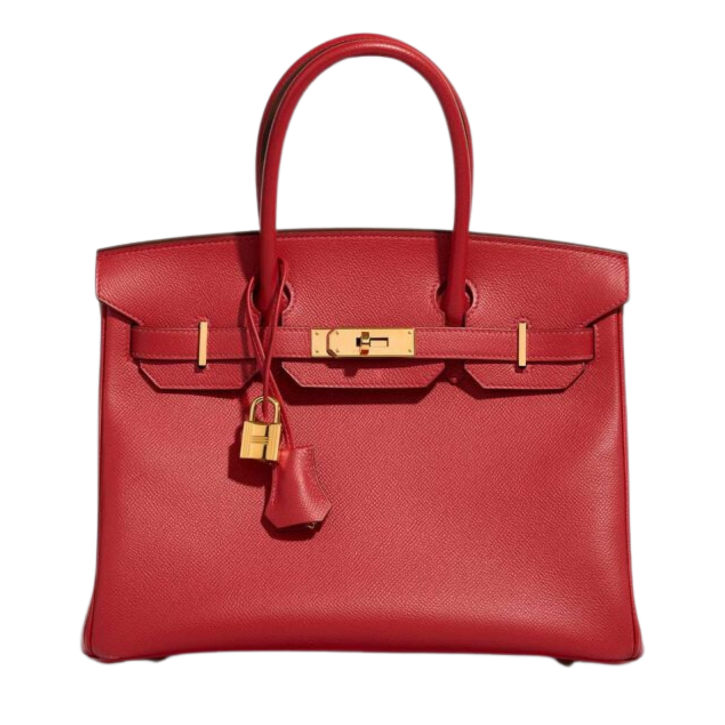 Hermes Birkin 30 Rouge Casaque Epsom Leather