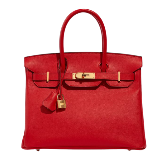 Hermes Birkin 30 Rouge de Coeur Epsom Leather