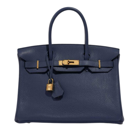 Hermes Birkin 30 Bleu Royal Togo Leather