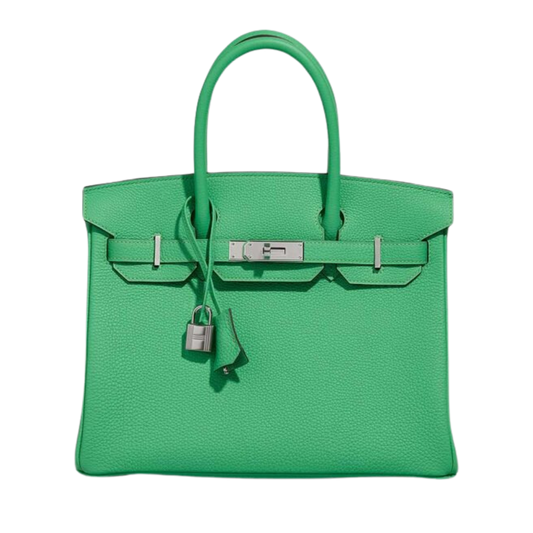Hermes Birkin 30 Vert Comics Togo Leather