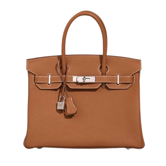 Hermes Birkin 30 Gold Togo Leather