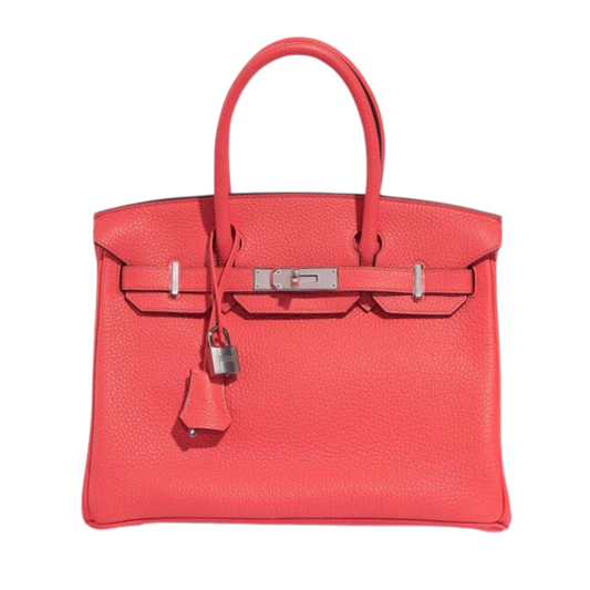 Hermes Birkin 30 Rose Jaipur Togo Leather