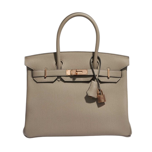 Hermes Birkin 30 Gris Tourterelle Togo Leather