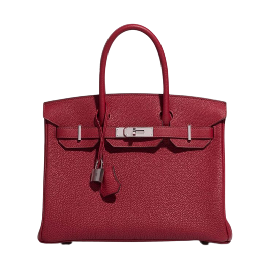 Hermes Birkin 30 Rubis Togo Leather