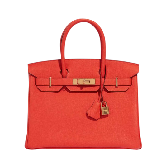 Hermes Birkin 30 Capucine Togo Leather