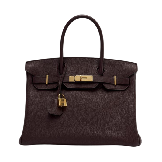 Hermes Birkin 30 Bordeaux Togo Leather