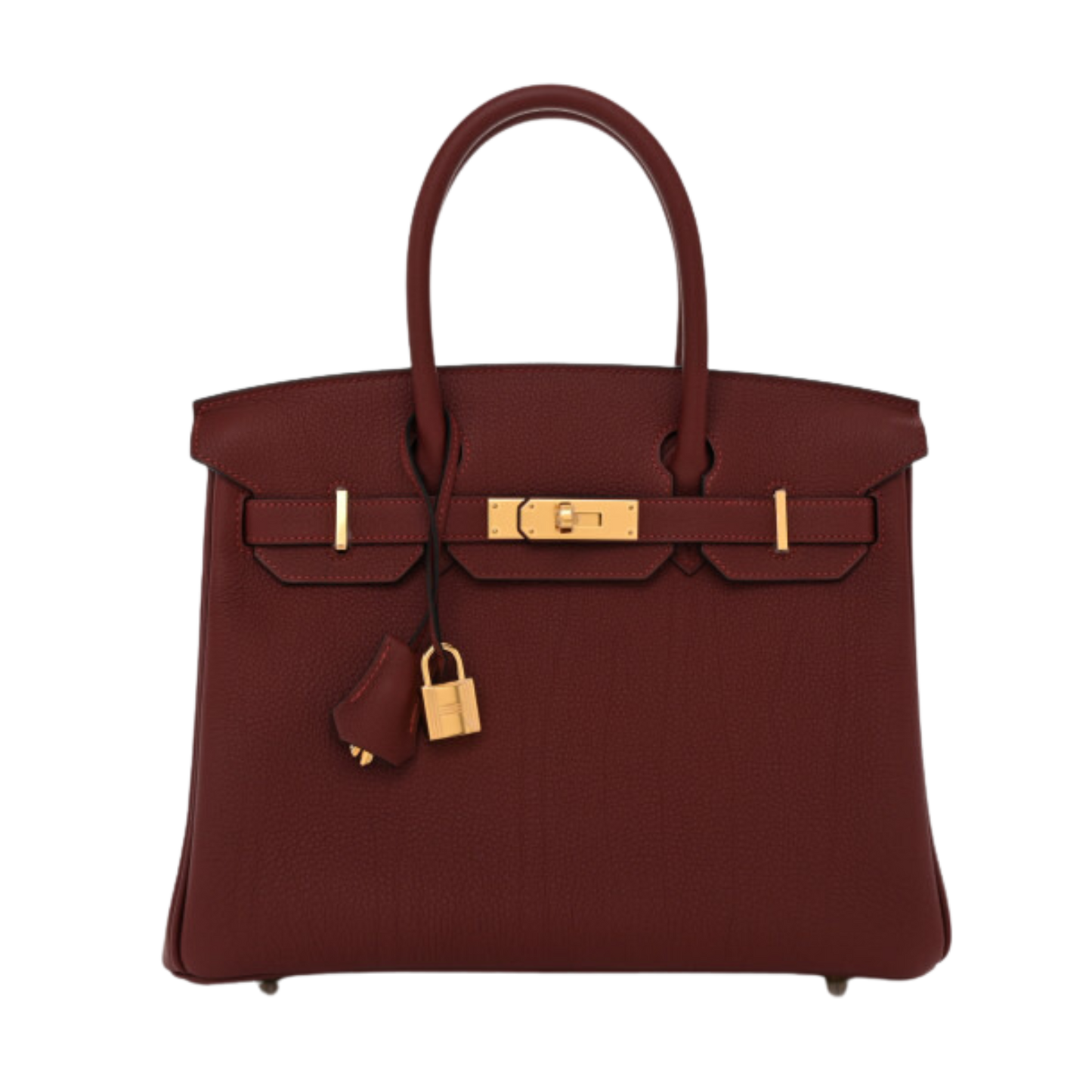 Hermes Birkin 30 Rouge H Togo Leather
