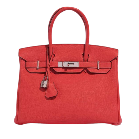 Hermes Birkin 30 Rouge Piment Togo Leather