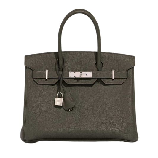 Hermes Birkin 30 Vert de Gris Togo Leather