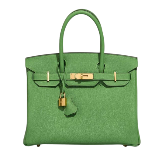 Hermes Birkin 30 Vert Yucca Togo Leather