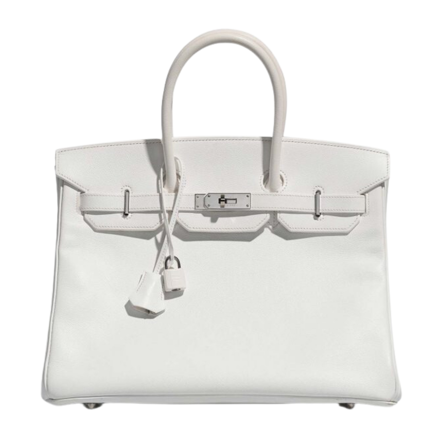 Hermes Birkin 35 White Epsom Leather