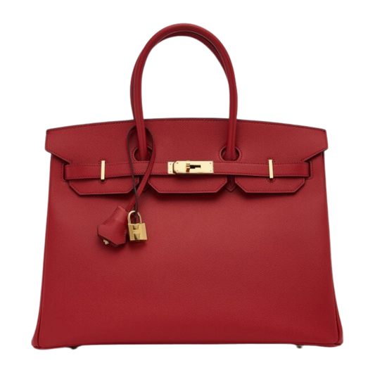 Hermes Birkin 35 Bougainvillier Epsom Leather