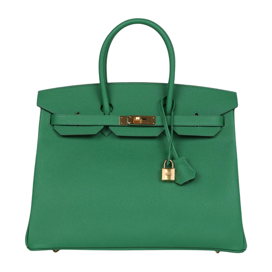 Hermes Birkin 35 Cactus Epsom Leather
