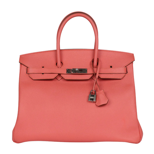 Hermes Birkin 35 Flamingo Epsom Leather