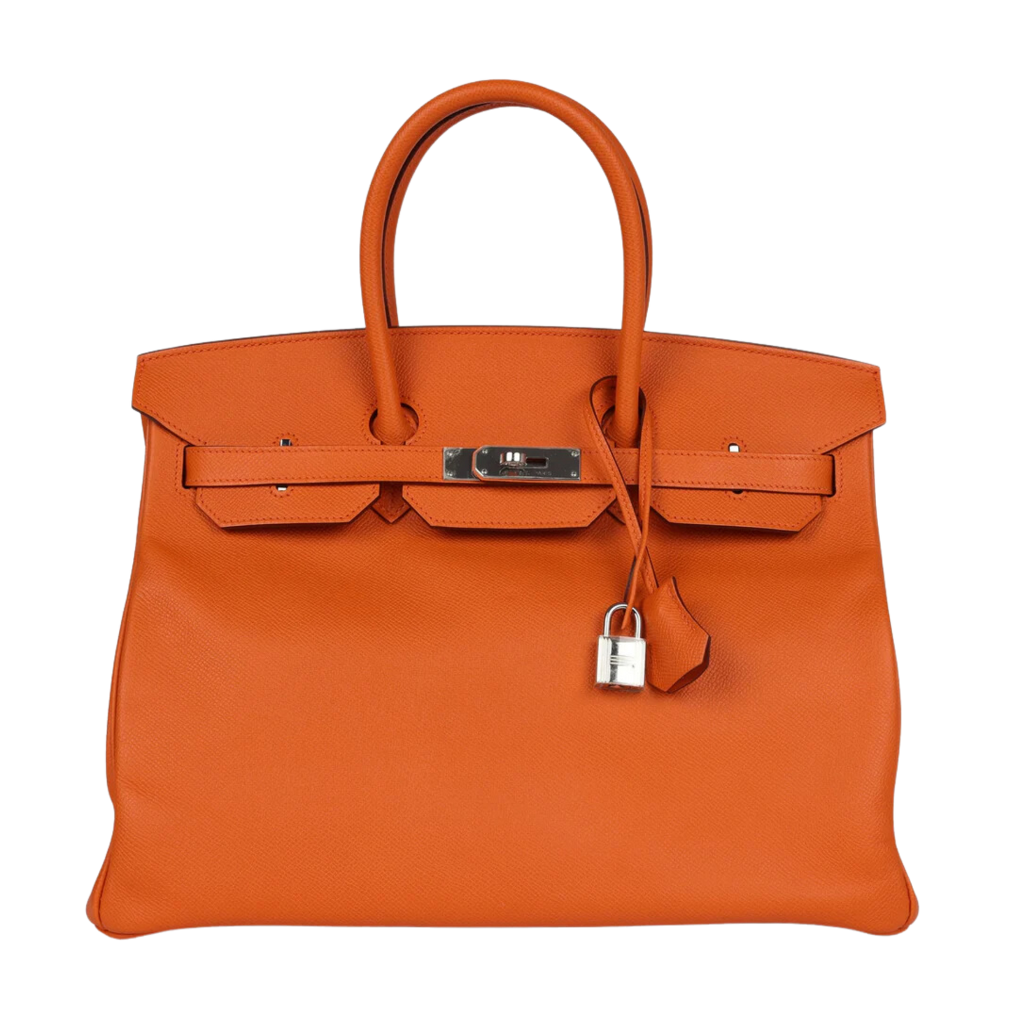 Hermes Birkin 35 Orange Epsom Leather