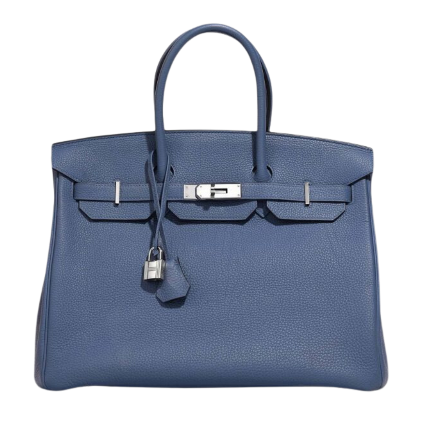 Hermes Birkin 35 Blue Brighton Togo Leather