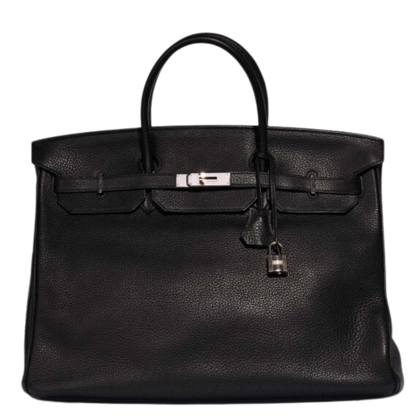 Hermes Birkin 40 Noir Clemence Leather