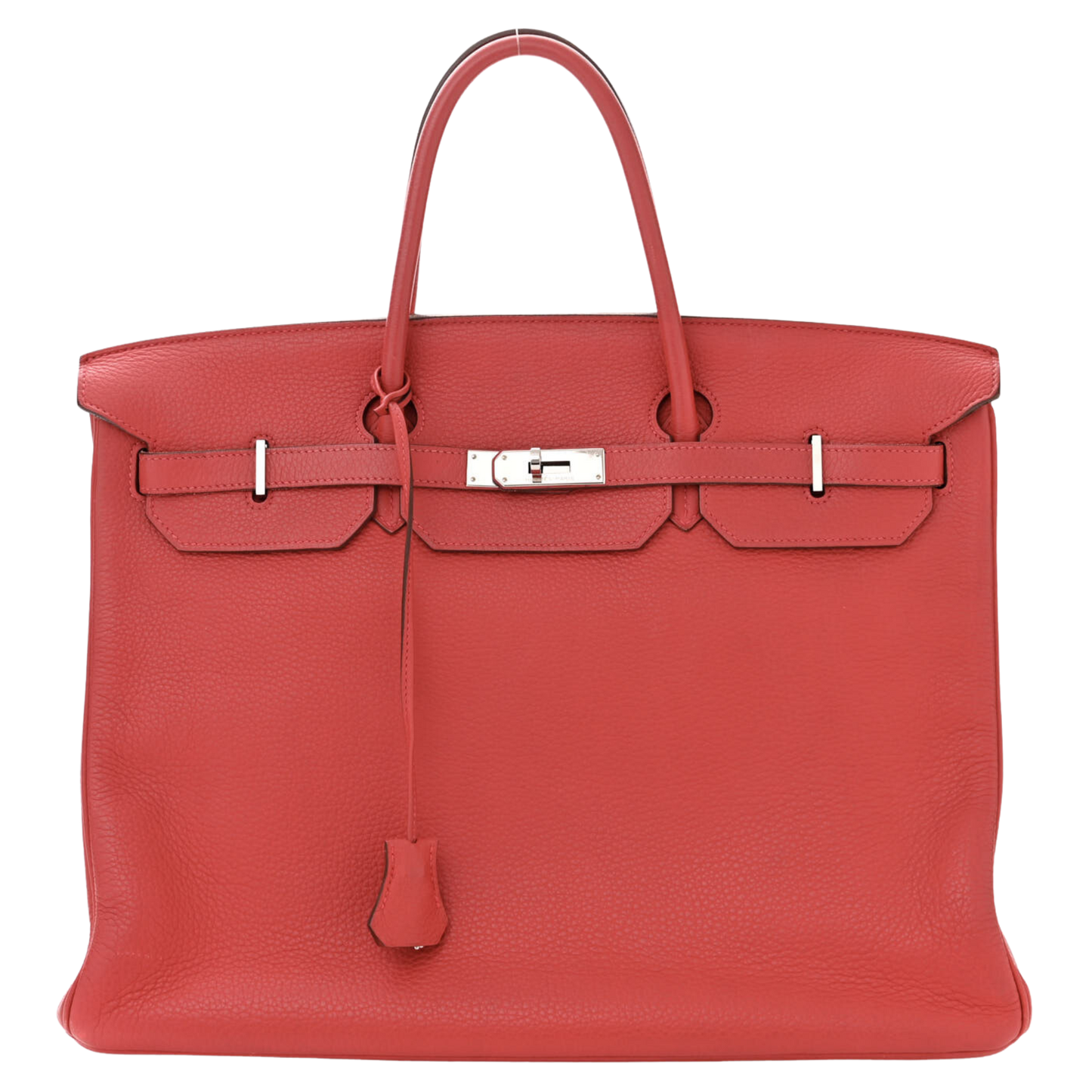 Hermes Birkin 40 Rouge Venetian Clemence Leather