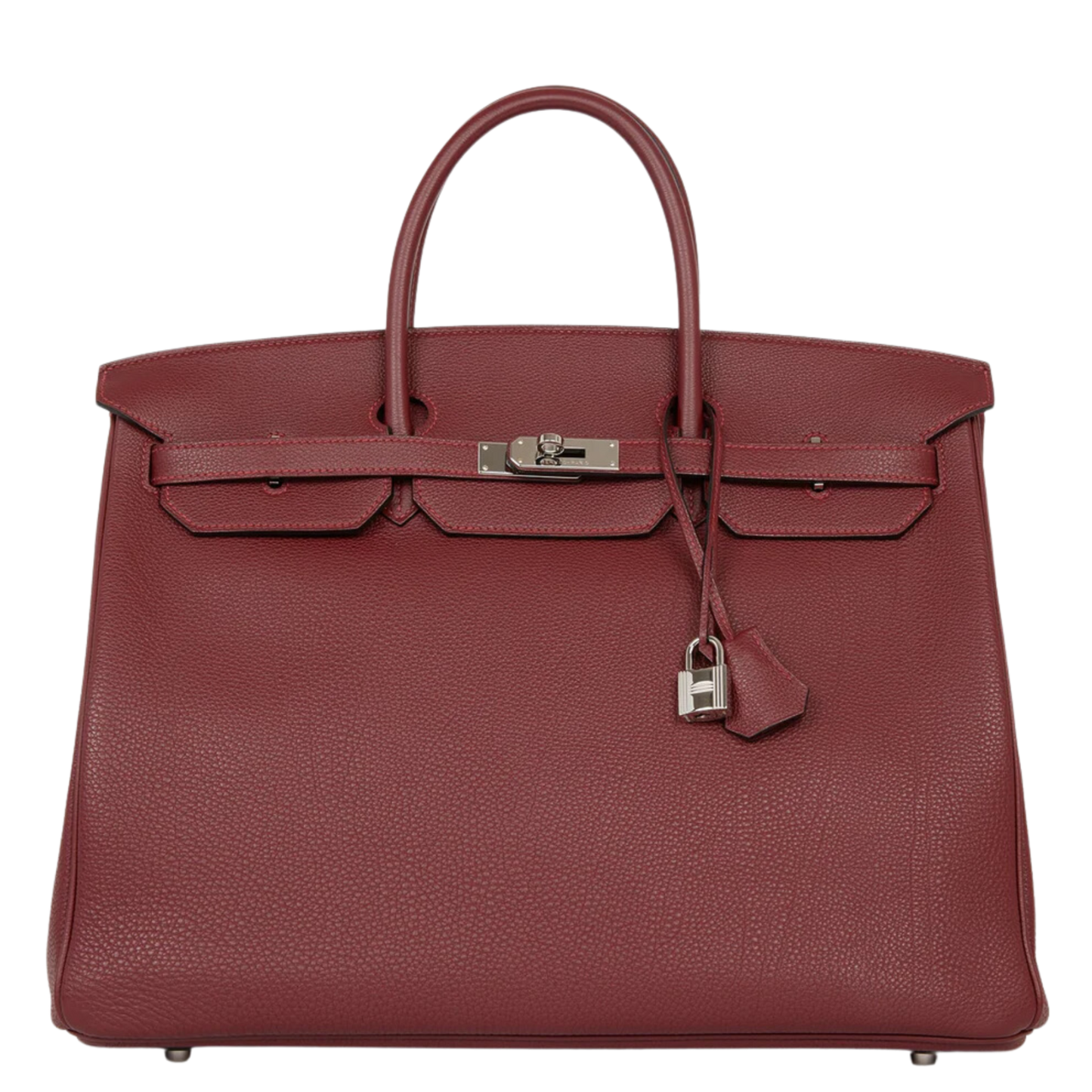 Hermes Birkin 40 Rouge H Togo Leather