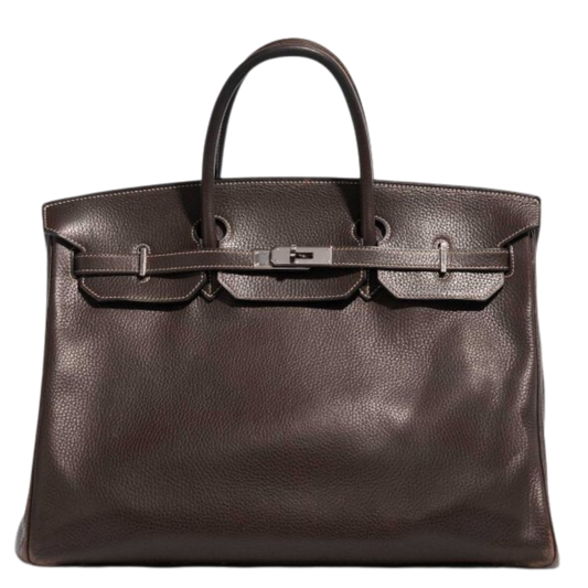 Hermes Birkin 40 Cafe Clemence Leather