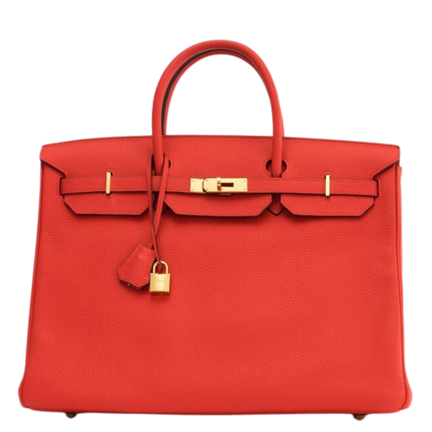 Hermes Birkin 40 Rouge Tomate Togo Leather