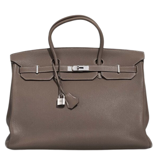 Hermes Birkin 40 Etoupe Togo Leather