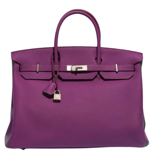 Hermes Birkin 40 Anemone Togo Leather