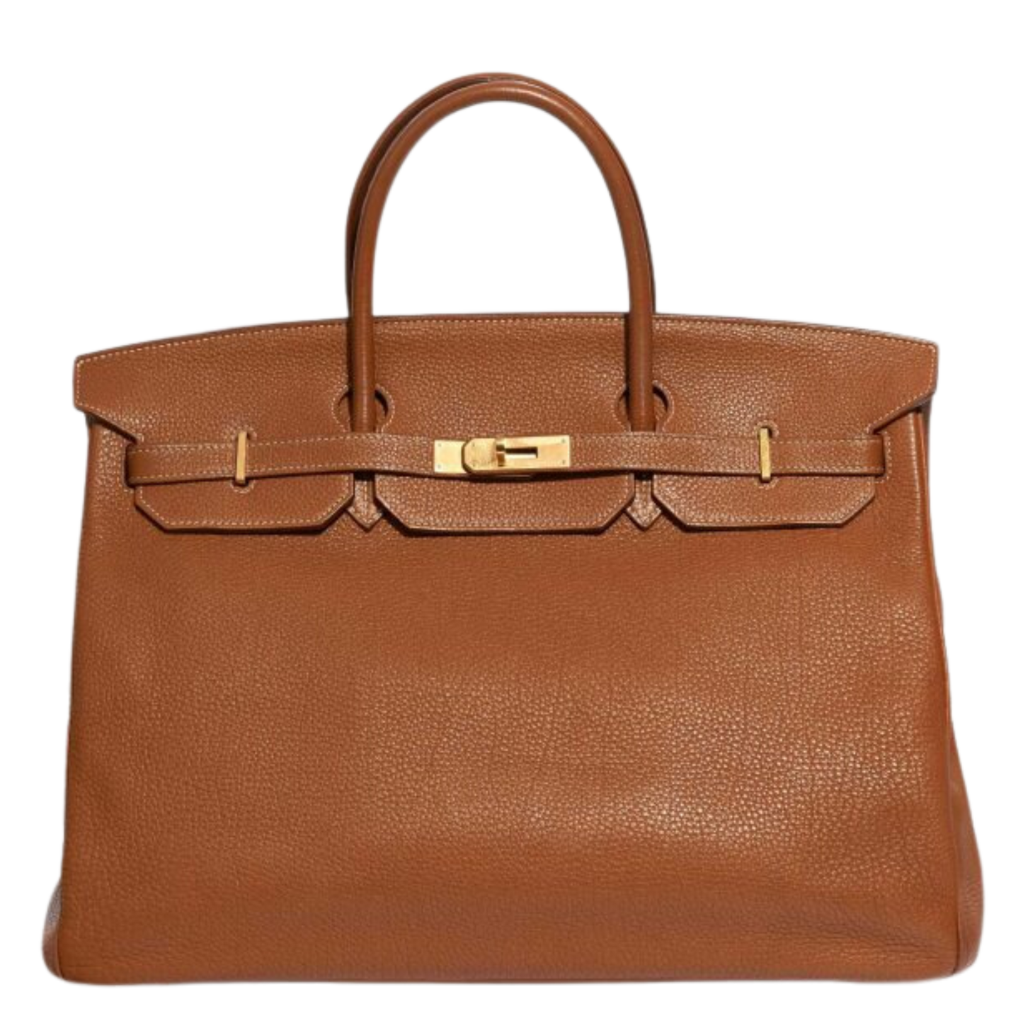 Hermes Birkin 40 Gold Togo Leather