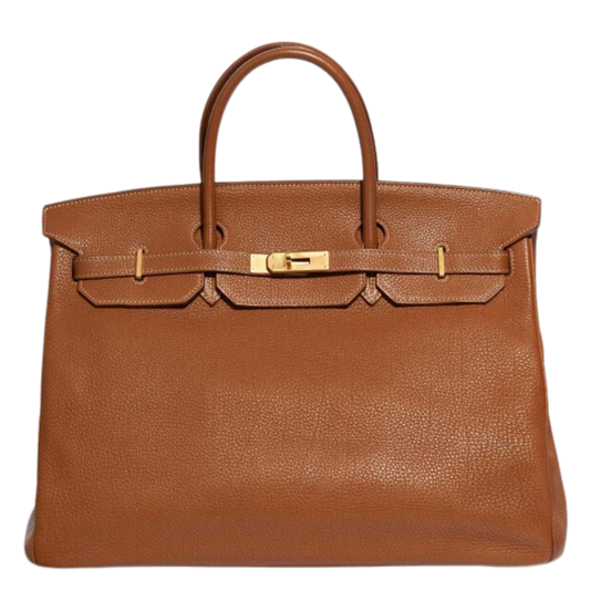 Hermes Birkin 40 Gold Togo Leather