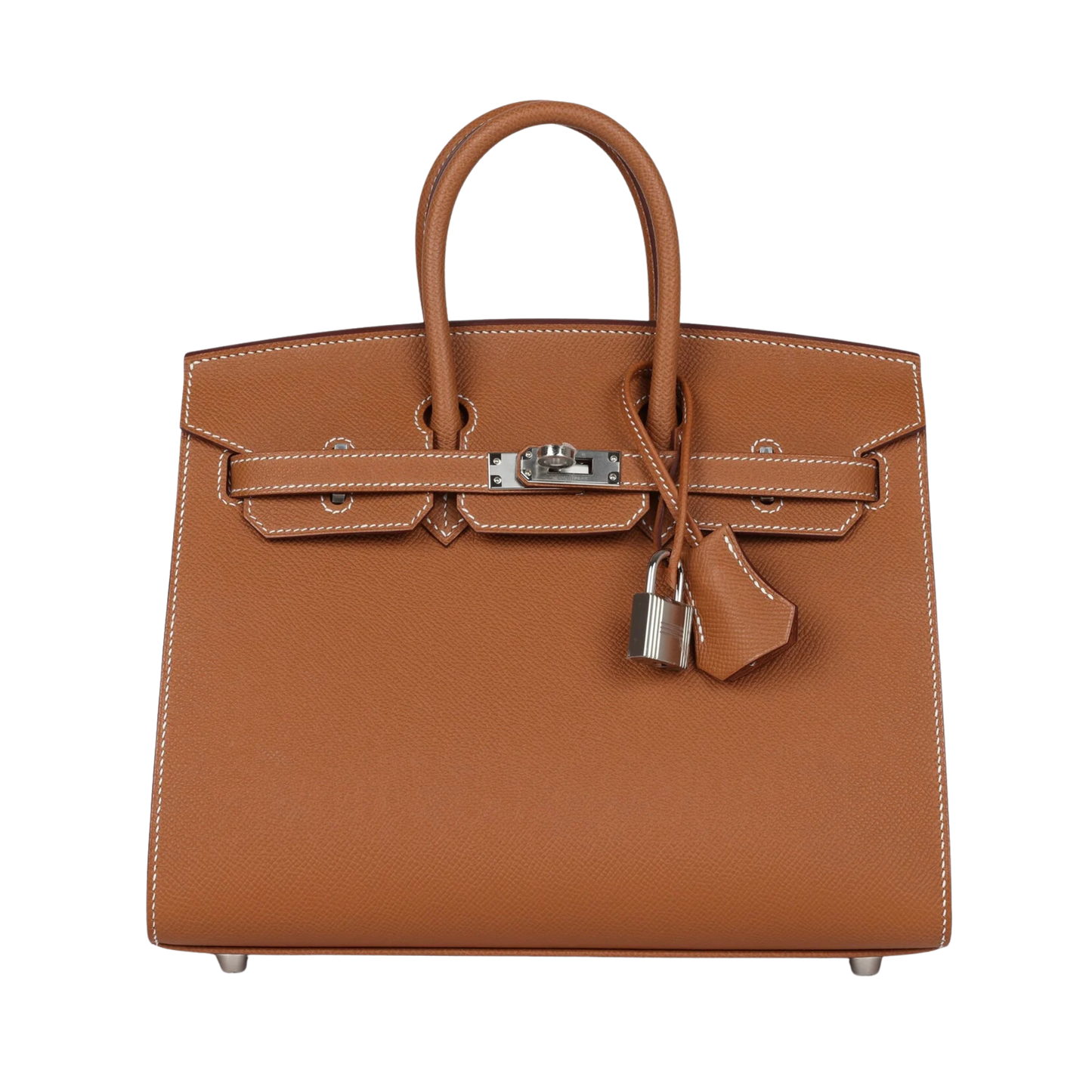 Hermes Birkin 25 Sellier Gold Epsom Leather