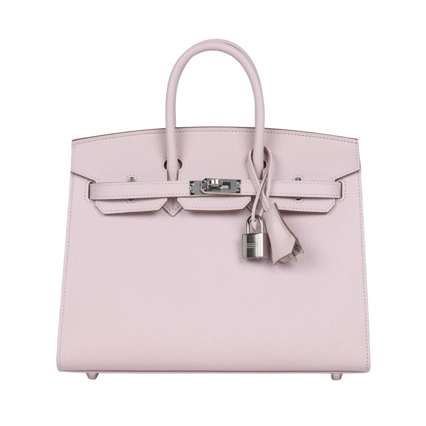Hermes Birkin 25 Sellier Mauve Pale  Epsom Leather