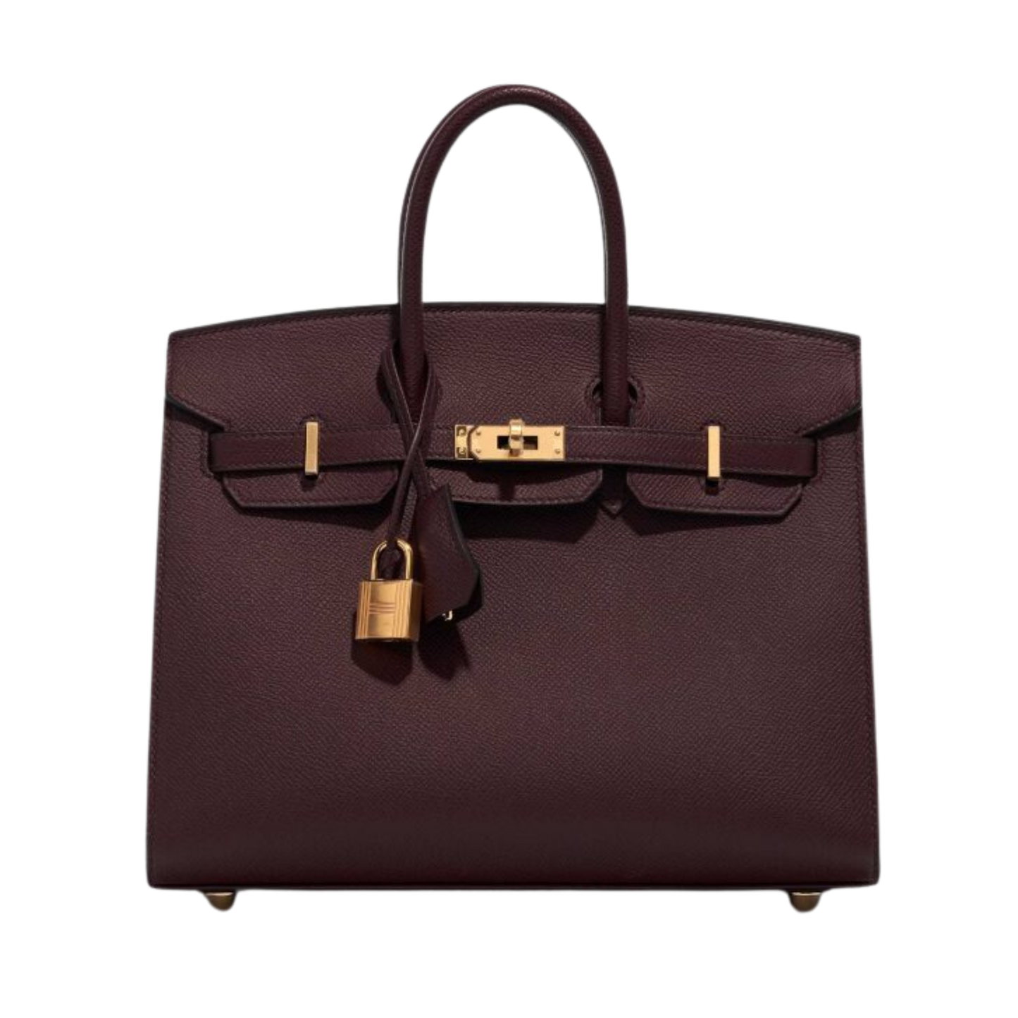 Hermes Birkin 25 Sellier Rouge Sellier Epsom Leather