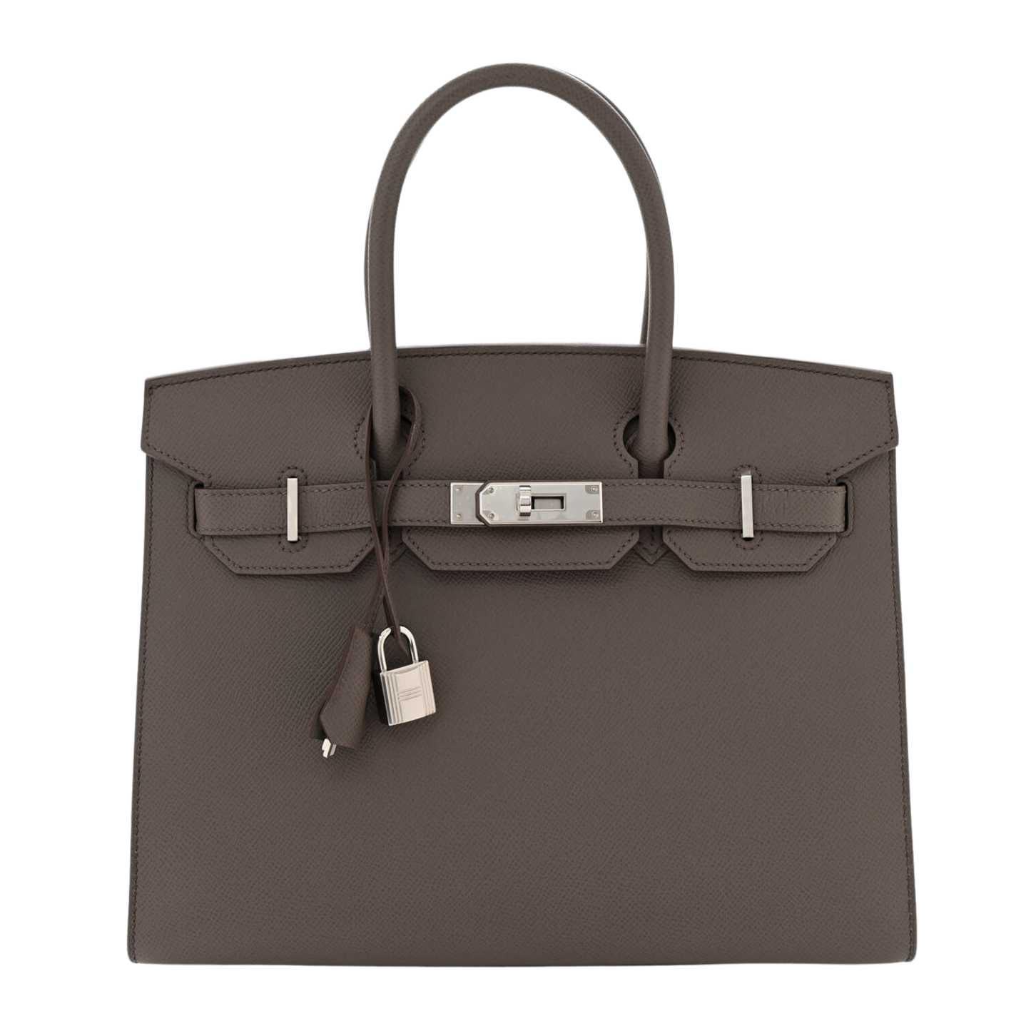 Hermes Birkin 30 Sellier Etain Epsom Leather