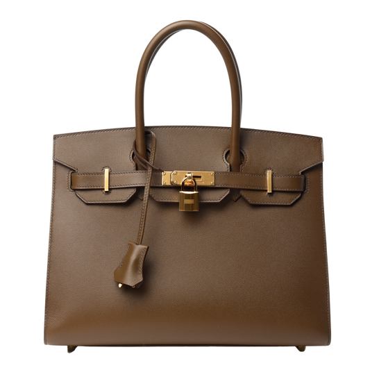 Hermes Birkin 30 Sellier Toundra Madame Leather