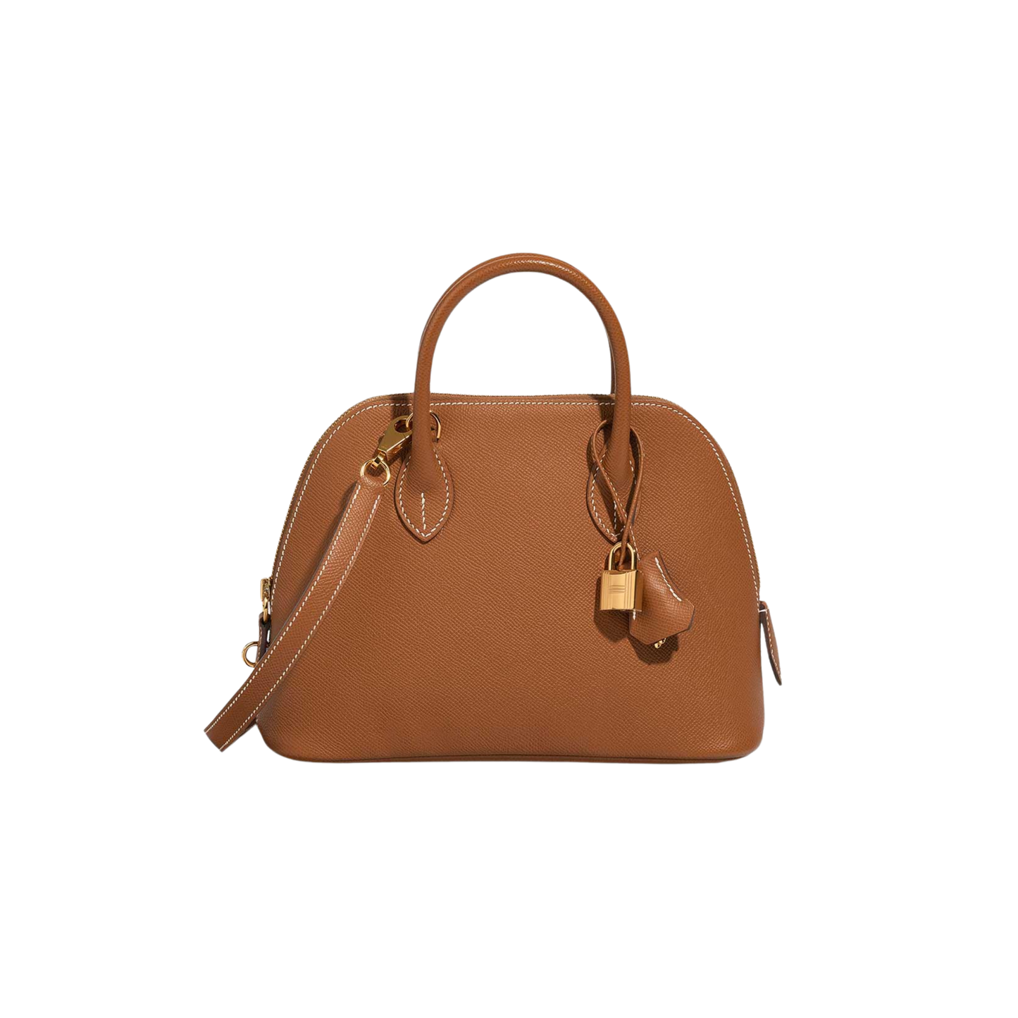 Hermes Bolide 25 Gold Epsom Leather