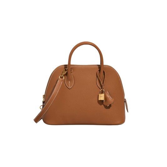 Hermes Bolide 25 Gold Epsom Leather