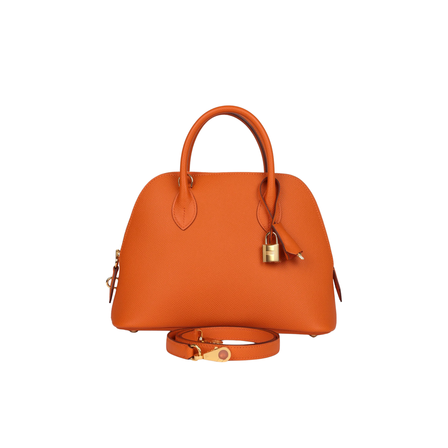 Hermes Bolide 25 Orange H Epsom Leather