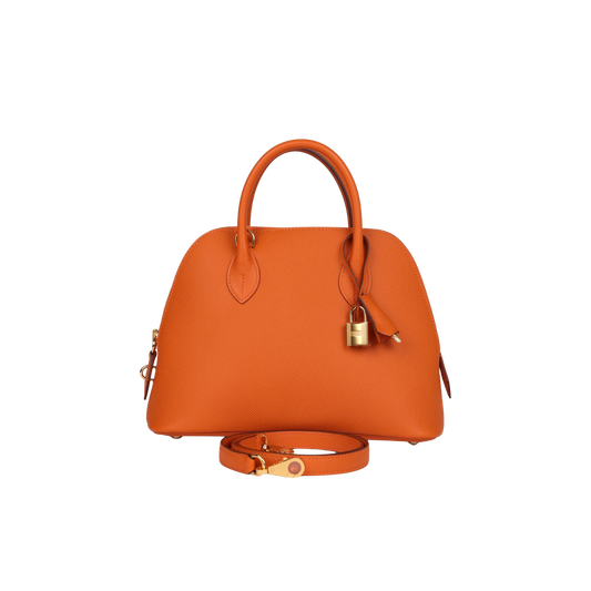 Hermes Bolide 25 Orange H Epsom Leather